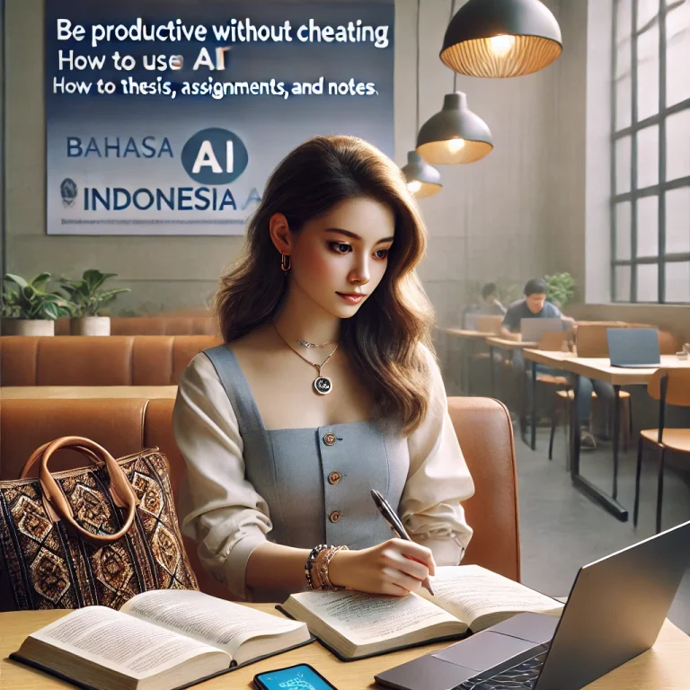 “PRODUKTIF TANPA CURANG” Cara Gunakan AI Buat Skripsi, Tugas, & Catatan